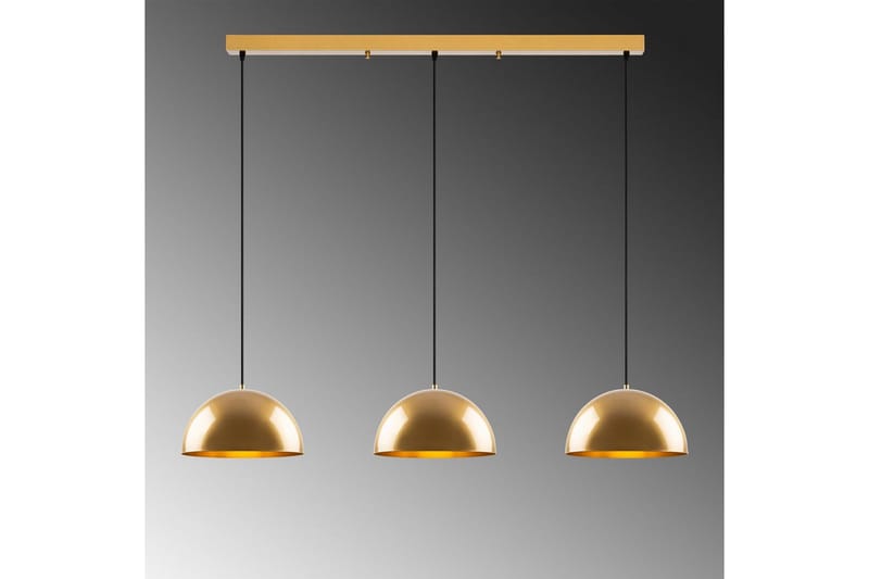 Lysekrone Brena Gull Tre Sokkel - 145 x 40 x 116 cm - Belysning - Innendørsbelysning & Lamper - Taklampe - Pendellamper & Hengelamper