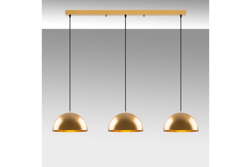 Lysekrone Brena Gull Tre Sokkel - 145 x 40 x 116 cm - Belysning - Innendørsbelysning & Lamper - Taklampe - Pendellamper & Hengelamper