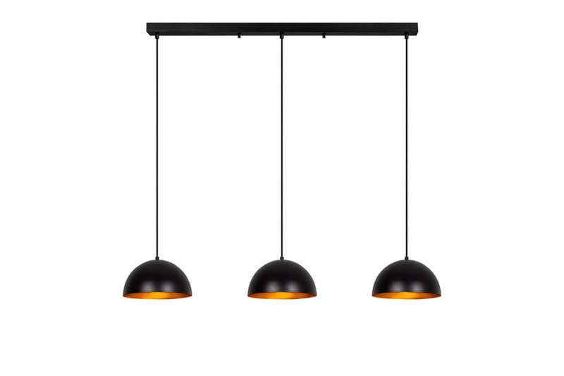 Lysekrone Brena Svart Tre Sokkel - 140 x 30 x 111 cm - Belysning - Innendørsbelysning & Lamper - Taklampe - Pendellamper & Hengelamper