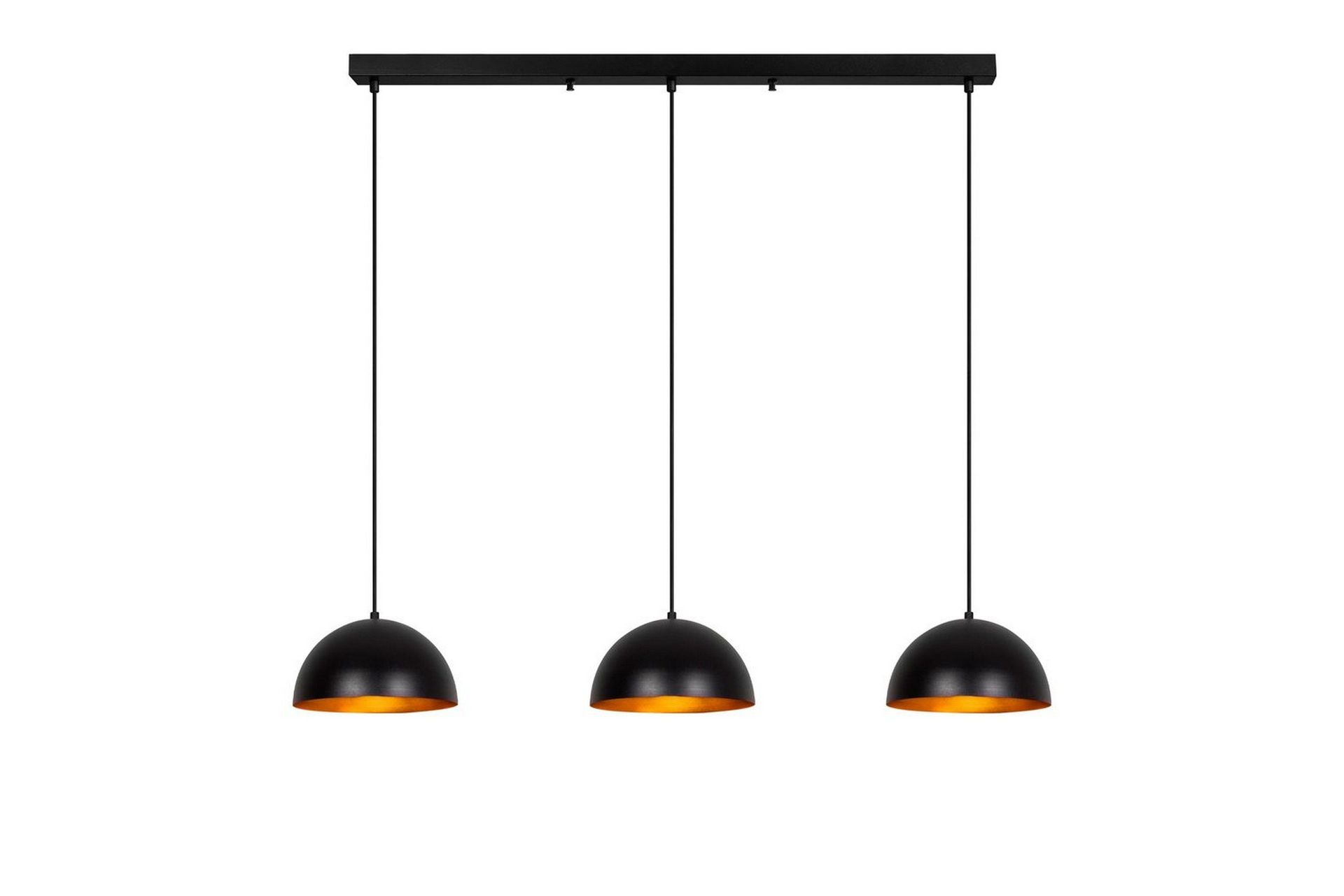 Lysekrone Brena Svart Tre Sokkel - 140 x 30 x 111 cm