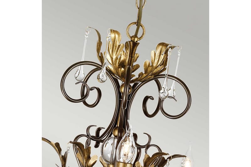 Lysekrone Elstead Lighting Amarilli 1250x1250x990 mm - 1250x1250x990 mm - Belysning - Innendørsbelysning & Lamper - Taklampe - Krystallkrone & takkrone