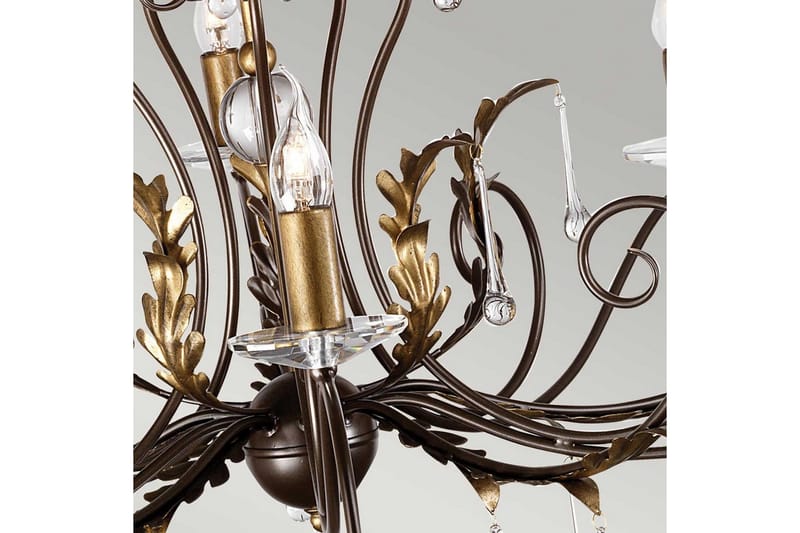 Lysekrone Elstead Lighting Amarilli 1250x1250x990 mm - 1250x1250x990 mm - Belysning - Innendørsbelysning & Lamper - Taklampe - Krystallkrone & takkrone