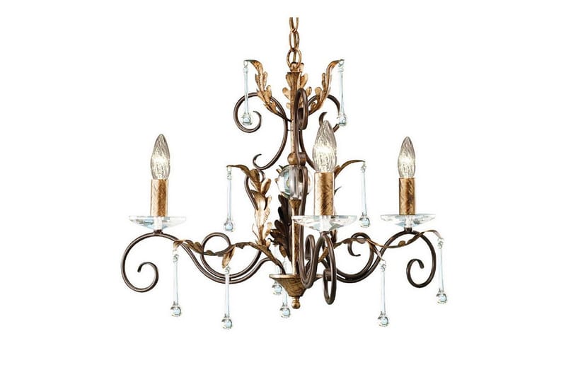 Lysekrone Elstead Lighting Amarilli 650x610x650 mm - 650x610x650 mm - Belysning - Innendørsbelysning & Lamper - Taklampe - Krystallkrone & takkrone