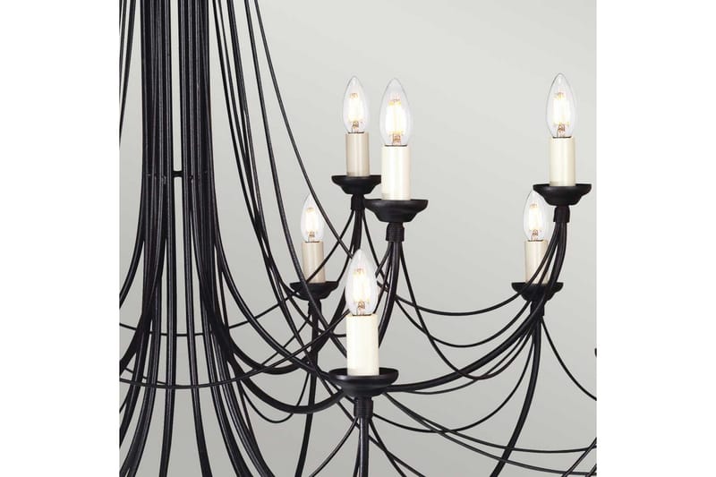 Lysekrone Elstead Lighting Carisbrooke 1430x1290x1430 mm - 1430x1290x1430 mm - Belysning - Innendørsbelysning & Lamper - Taklampe - Krystallkrone & takkrone