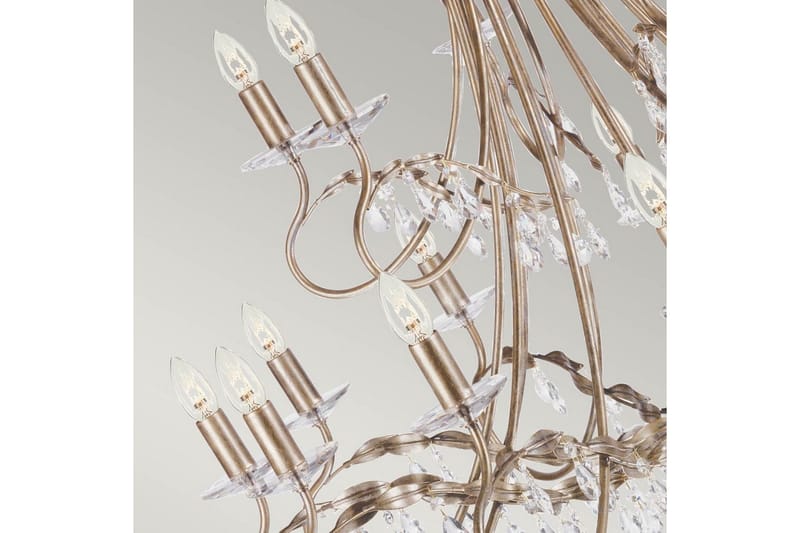 Lysekrone Elstead Lighting Christina 1150x880x1150 mm - 1150x880x1150 mm - Belysning - Innendørsbelysning & Lamper - Taklampe - Krystallkrone & takkrone