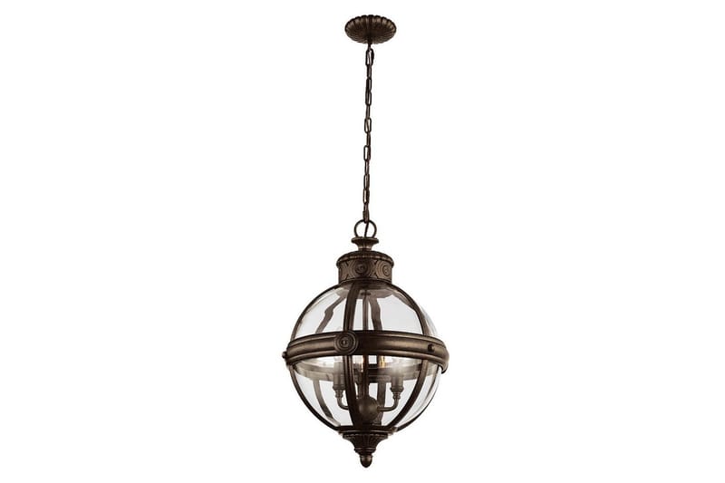 Lysekrone Feiss Adams Britisk bronse - Britisk bronse - Belysning - Innendørsbelysning & Lamper - Taklampe - Krystallkrone & takkrone
