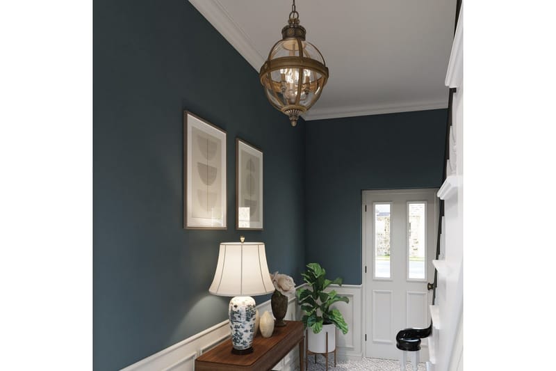 Lysekrone Feiss Adams Britisk bronse - Britisk bronse - Belysning - Innendørsbelysning & Lamper - Taklampe - Krystallkrone & takkrone