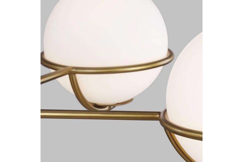 Lysekrone Feiss Apollo Polert messing - Polert messing - Belysning - Innendørsbelysning & Lamper - Taklampe - Krystallkrone & takkrone