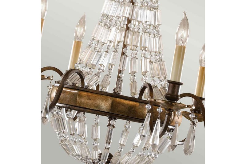 Lysekrone Feiss Bellini 676x689x676 mm - 676x689x676 mm - Belysning - Innendørsbelysning & Lamper - Taklampe - Krystallkrone & takkrone