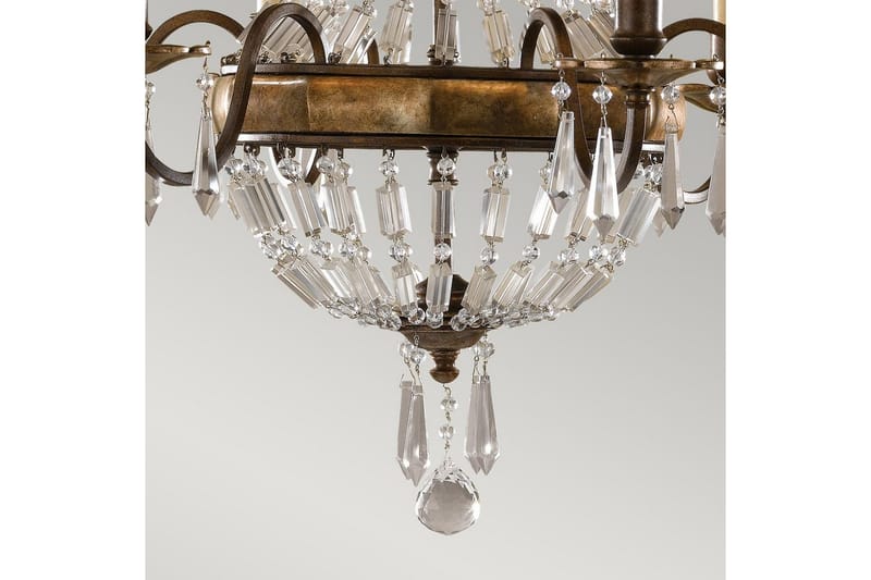 Lysekrone Feiss Bellini 676x689x676 mm - 676x689x676 mm - Belysning - Innendørsbelysning & Lamper - Taklampe - Krystallkrone & takkrone