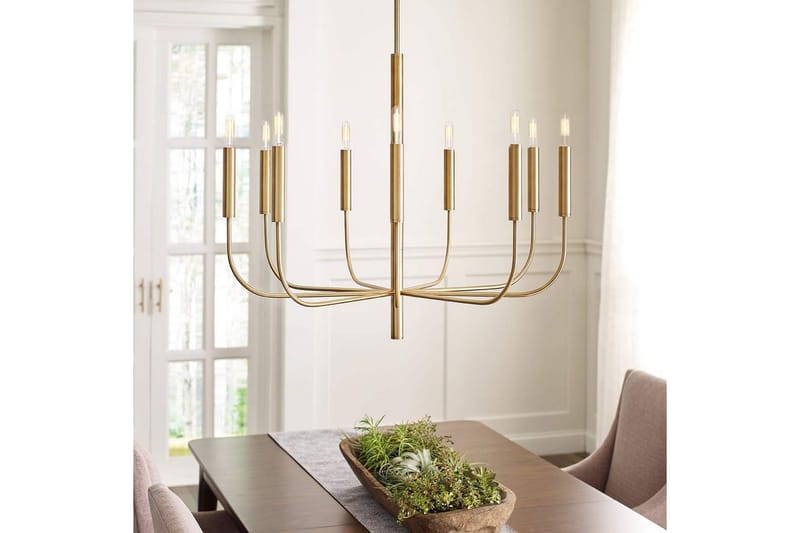 Lysekrone Feiss Brianna 759x645x759 mm - 759x645x759 mm - Belysning - Innendørsbelysning & Lamper - Taklampe - Krystallkrone & takkrone