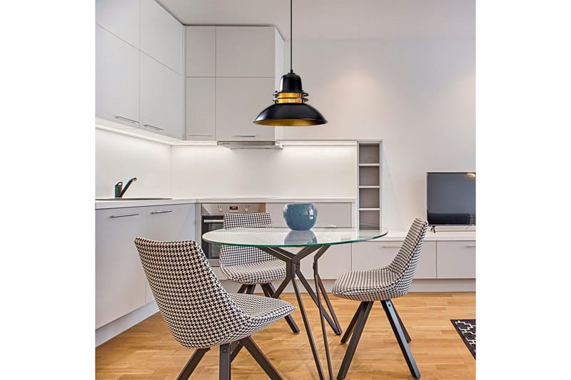 Lysekrone Giada Svart Trekant En Sokkel - Svart - Belysning - Innendørsbelysning & Lamper - Taklampe - Pendellamper & Hengelamper