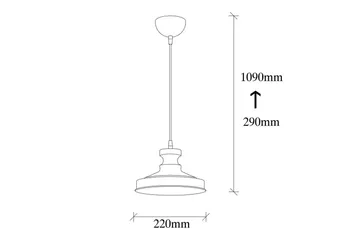 Lysekrone Giada Svart Trekant En Sokkel - Svart - Belysning - Innendørsbelysning & Lamper - Taklampe - Pendellamper & Hengelamper