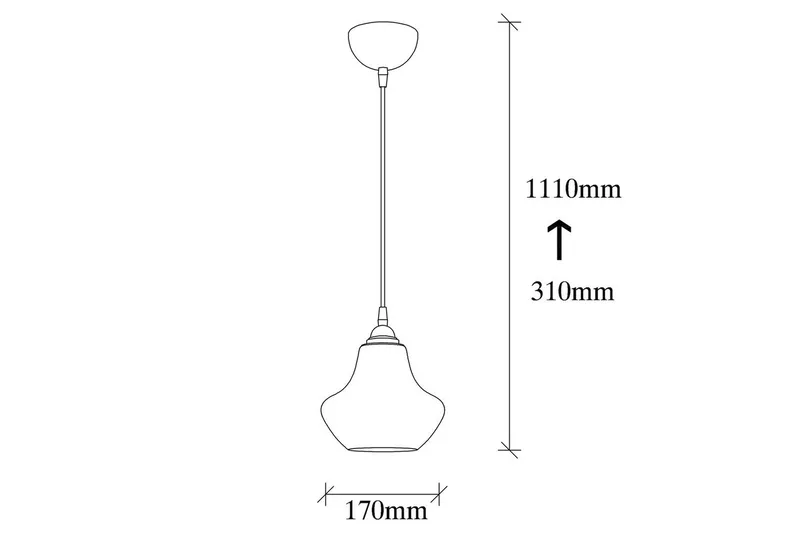 Lysekrone Jarouport Gull / Svart - Gull/Svart - Belysning - Innendørsbelysning & Lamper - Taklampe - Pendellamper & Hengelamper