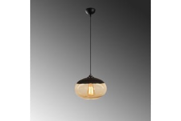 Lysekrone Jeba Enkel Svart / Honning - Svart - Belysning - Innendørsbelysning & Lamper - Taklampe - Pendellamper & Hengelamper