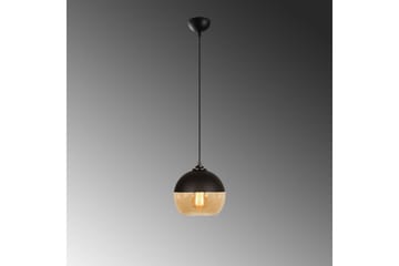 Lysekrone Jebax Enkel Svart / Honning - Svart - Belysning - Innendørsbelysning & Lamper - Taklampe - Pendellamper & Hengelamper