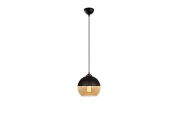 Lysekrone Jebax Enkel Svart / Honning - Svart - Belysning - Innendørsbelysning & Lamper - Taklampe - Pendellamper & Hengelamper