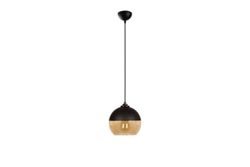 Lysekrone Jebax Enkel Svart / Honning - Svart - Belysning - Innendørsbelysning & Lamper - Taklampe - Pendellamper & Hengelamper