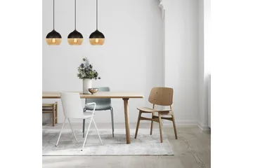 Lysekrone Jebax Tre Svart / Honning - Gull/Svart - Belysning - Innendørsbelysning & Lamper - Taklampe - Pendellamper & Hengelamper
