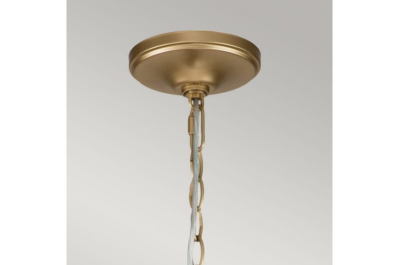 Lysekrone Kichler Capitol Hill 882x779 mm, Malt Naturlig Messing - 882x779 mm, Malt Naturlig Messing - Belysning - Innendørsbelysning & Lamper - Taklampe - Krystallkrone & takkrone