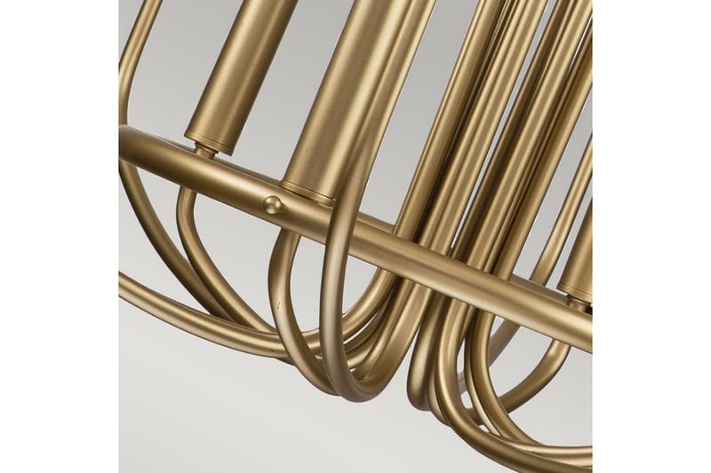 Lysekrone Kichler Capitol Hill 882x779 mm, Malt Naturlig Messing - 882x779 mm, Malt Naturlig Messing - Belysning - Innendørsbelysning & Lamper - Taklampe - Krystallkrone & takkrone