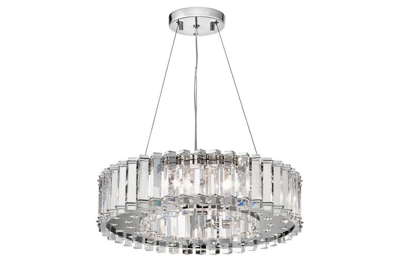 Lysekrone Kichler Crystal Skye 530x144x530 mm - 530x144x530 mm - Belysning - Innendørsbelysning & Lamper - Taklampe - Krystallkrone & takkrone