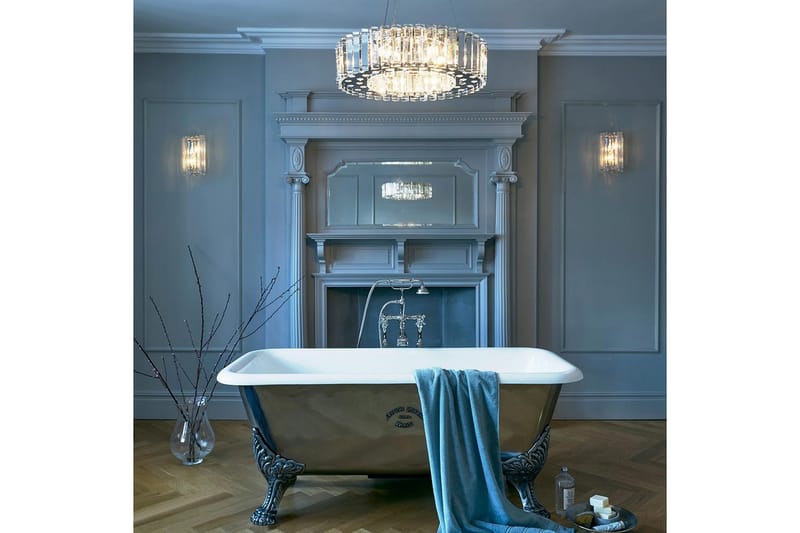 Lysekrone Kichler Crystal Skye 530x144x530 mm - 530x144x530 mm - Belysning - Innendørsbelysning & Lamper - Taklampe - Krystallkrone & takkrone