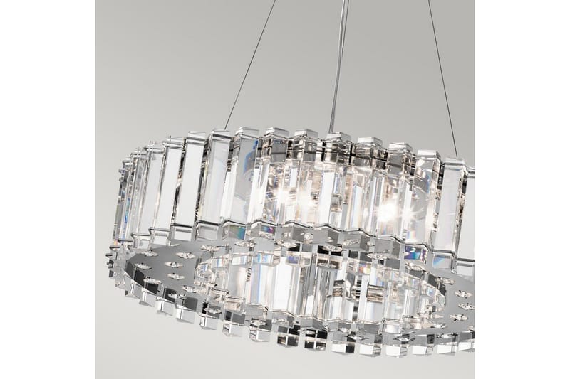 Lysekrone Kichler Crystal Skye 530x144x530 mm - 530x144x530 mm - Belysning - Innendørsbelysning & Lamper - Taklampe - Krystallkrone & takkrone