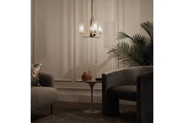 Lysekrone Kichler Kimrose 374x459 mm, Børstet naturlig messing - 374x459 mm, Børstet naturlig messing - Belysning - Innendørsbelysning & Lamper - Taklampe - Krystallkrone & takkrone