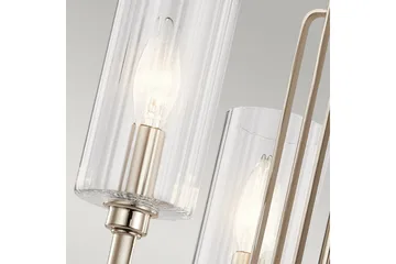 Lysekrone Kichler Kimrose 374x459 mm, Polert nikkel - 374x459 mm, Polert nikkel - Belysning - Innendørsbelysning & Lamper - Taklampe - Krystallkrone & takkrone