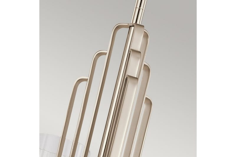 Lysekrone Kichler Kimrose 374x459 mm, Polert nikkel - 374x459 mm, Polert nikkel - Belysning - Innendørsbelysning & Lamper - Taklampe - Krystallkrone & takkrone