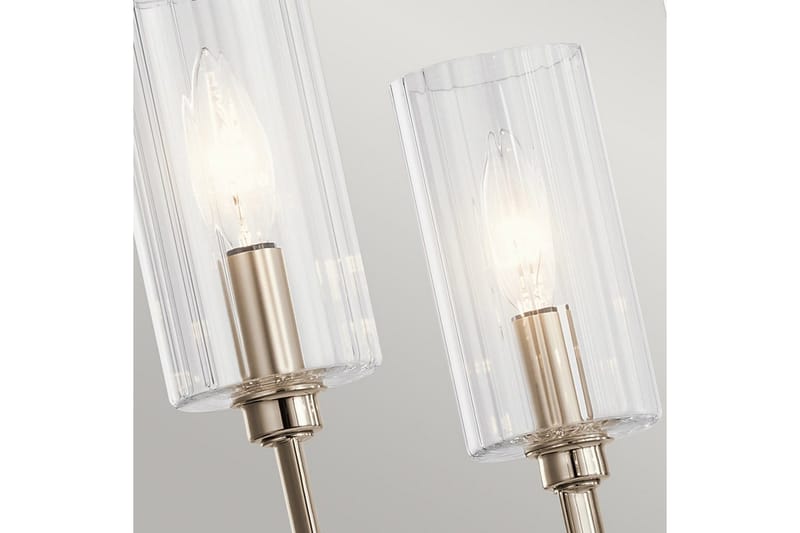 Lysekrone Kichler Kimrose 526x686 mm, Polert nikkel - 526x686 mm, Polert nikkel - Belysning - Innendørsbelysning & Lamper - Taklampe - Krystallkrone & takkrone