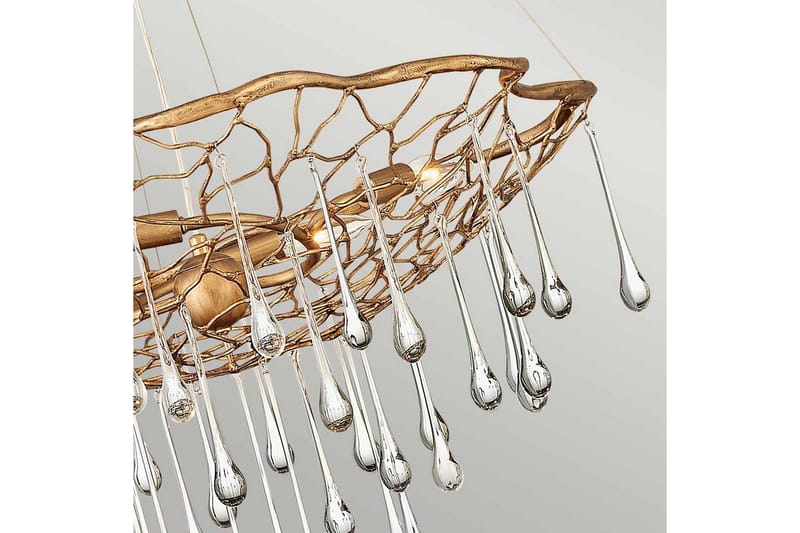 Lysekrone Lisa McDennon by Hinkley Laguna 356x660 mm - 356x660 mm - Belysning - Innendørsbelysning & Lamper - Taklampe - Krystallkrone & takkrone