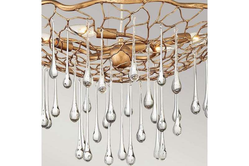 Lysekrone Lisa McDennon by Hinkley Laguna 356x660 mm - 356x660 mm - Belysning - Innendørsbelysning & Lamper - Taklampe - Krystallkrone & takkrone