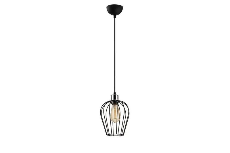 Lysekrone Majrulali Svart Enkeltkontakt, Enkeltkontakt