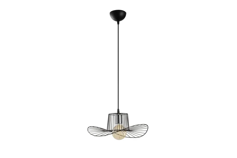 Lysekrone Majrulato Svart, Diameter: 38 cm