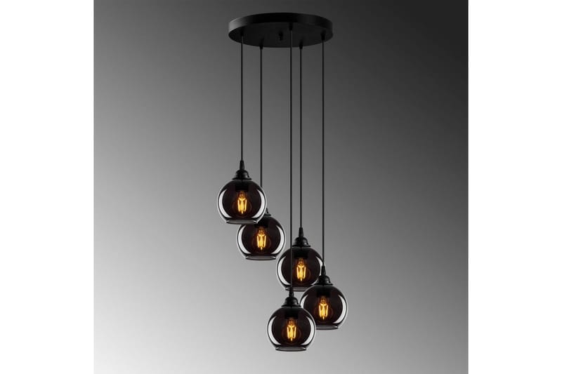 Lysekrone Røkt Fume - Mørkegrå - Belysning - Innendørsbelysning & Lamper - Taklampe - Pendellamper & Hengelamper