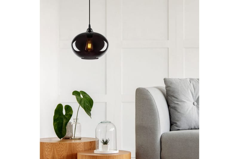 Lysekrone Røkt Fume - Mørkegrå - Belysning - Innendørsbelysning & Lamper - Taklampe - Pendellamper & Hengelamper