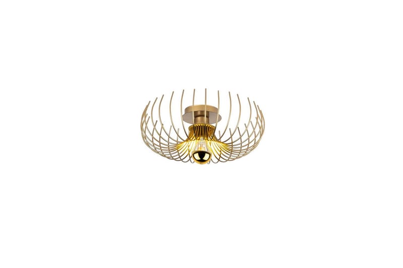 Lysekrone Sadorte gull - 36 x 36 x 12 cm - Belysning - Innendørsbelysning & Lamper - Taklampe - Plafondlampe