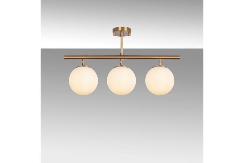 Lysekrone Sone Vintage Horisontal - Kobber - Belysning - Innendørsbelysning & Lamper - Taklampe - Pendellamper & Hengelamper