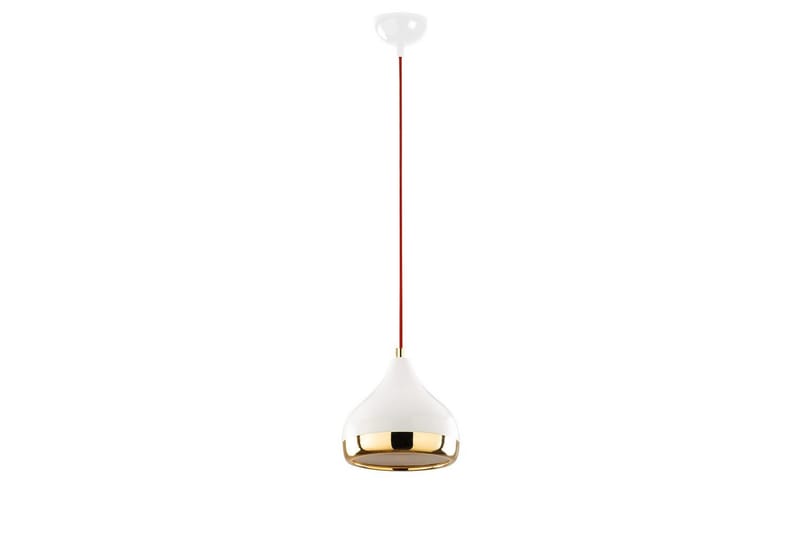 Lysekrone Sood Enkelt Hvit / Rød / Gull - Hvit / Rød / Gull - Belysning - Innendørsbelysning & Lamper - Taklampe - Pendellamper & Hengelamper