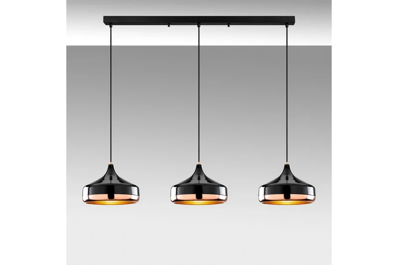 Lysekrone Soodne Svart / Kobber - Svart - Belysning - Innendørsbelysning & Lamper - Taklampe - Pendellamper & Hengelamper