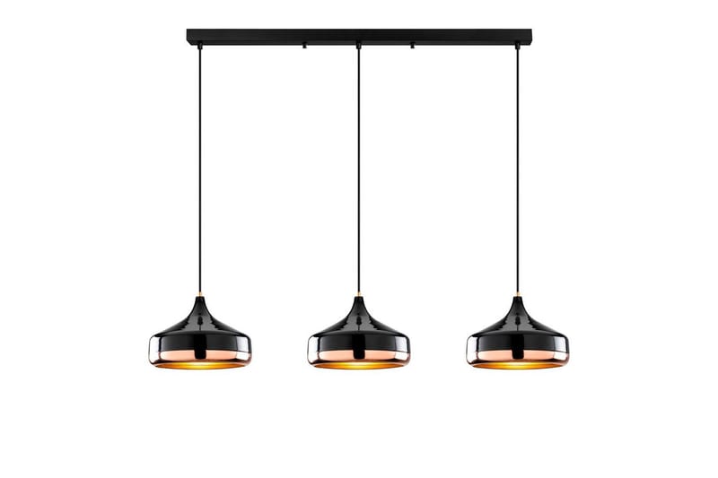 Lysekrone Soodne Svart / Kobber - Svart - Belysning - Innendørsbelysning & Lamper - Taklampe - Pendellamper & Hengelamper