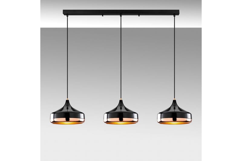 Lysekrone Soodne Svart / Kobber - Svart - Belysning - Innendørsbelysning & Lamper - Taklampe - Pendellamper & Hengelamper