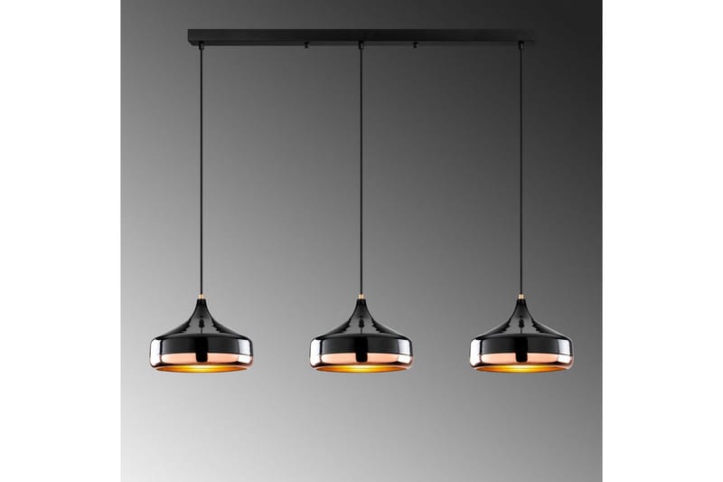 Lysekrone Soodne Svart / Kobber - Svart - Belysning - Innendørsbelysning & Lamper - Taklampe - Pendellamper & Hengelamper