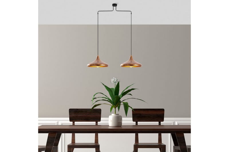 Lysekrone Subesh To Stykker Antikk - Antikk - Belysning - Innendørsbelysning & Lamper - Taklampe - Pendellamper & Hengelamper