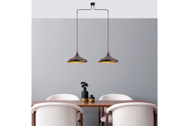 Lysekrone Subesh To Stykker Mørk Antikk - Mørk Antikk - Belysning - Innendørsbelysning & Lamper - Taklampe - Pendellamper & Hengelamper