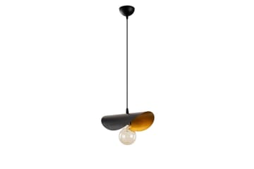 Lysekrone Sugana Kurvet Svart / Gull - Svart / Gull - Belysning - Innendørsbelysning & Lamper - Taklampe - Pendellamper & Hengelamper