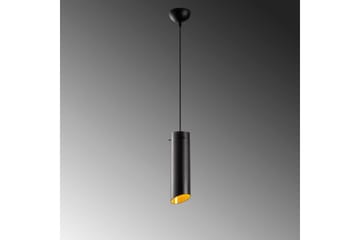 Lysekrone Sugana Svart / Gul - Svart/Gul - Belysning - Innendørsbelysning & Lamper - Taklampe - Pendellamper & Hengelamper