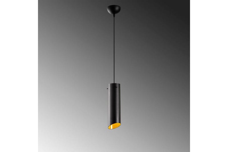 Lysekrone Sugana Svart / Gul - Svart/Gul - Belysning - Innendørsbelysning & Lamper - Taklampe - Pendellamper & Hengelamper